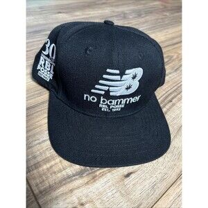 RBL Posse 30th Anniversary Hat Snapback Cap Black White Embroidered Logo Rap